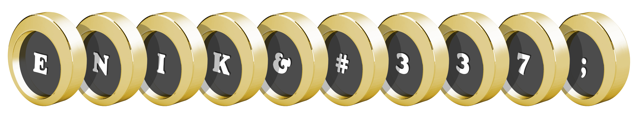 Enikő gold logo