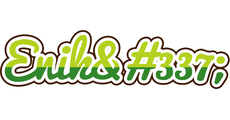 Enikő golfing logo
