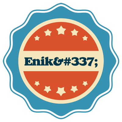 Enikő labels logo