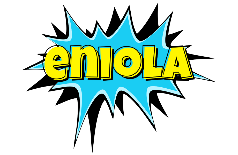 Eniola amazing logo