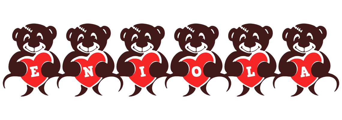 Eniola bear logo