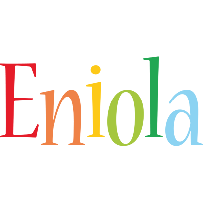 Eniola birthday logo