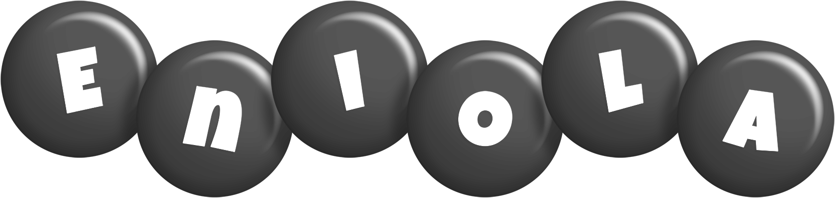 Eniola candy-black logo