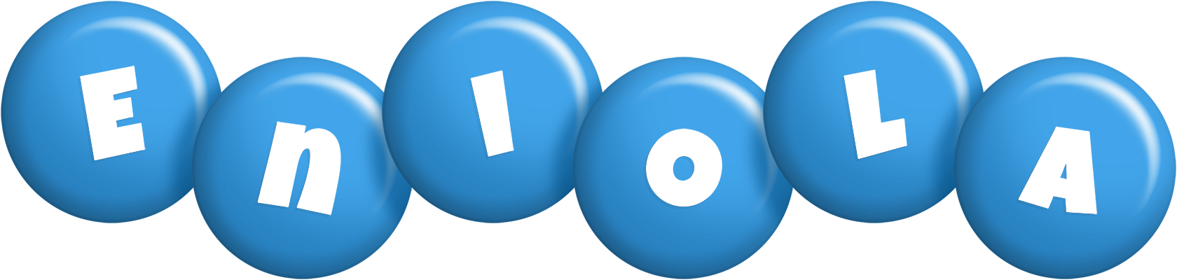 Eniola candy-blue logo