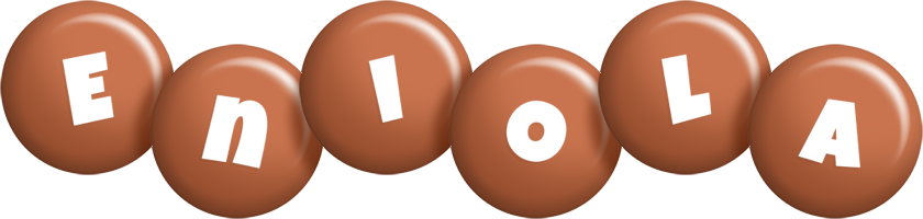 Eniola candy-brown logo