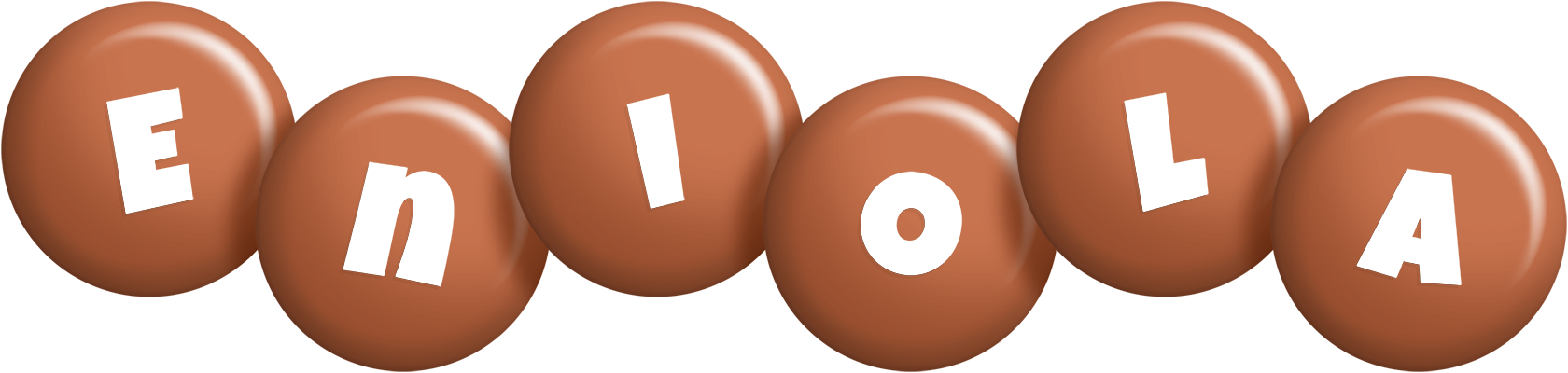 Eniola candy-brown logo