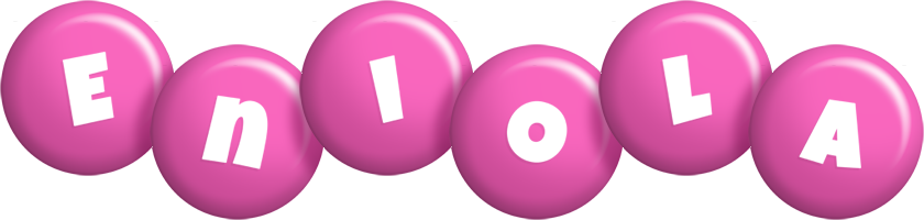 Eniola candy-pink logo