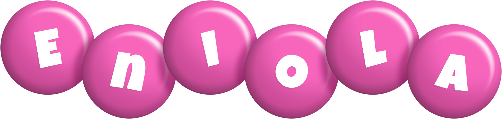 Eniola candy-pink logo