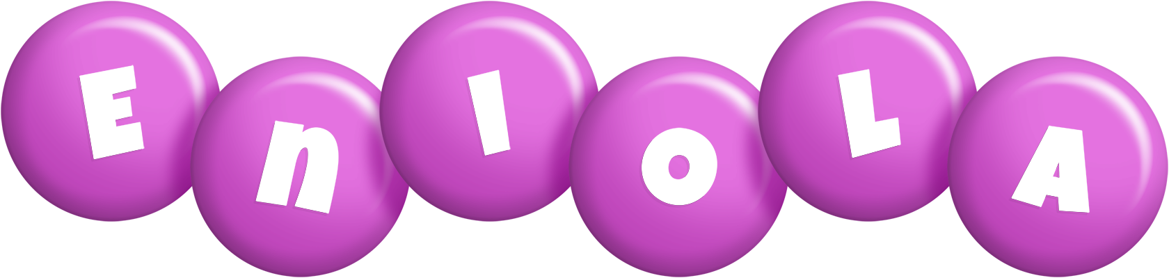 Eniola candy-purple logo