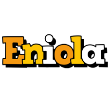 Eniola cartoon logo