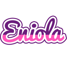 Eniola cheerful logo