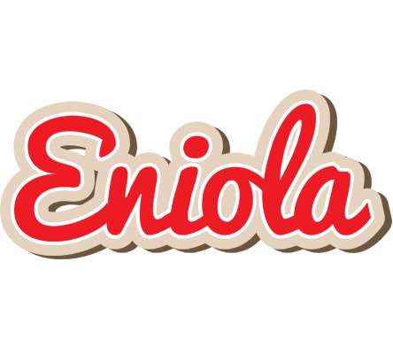 Eniola chocolate logo
