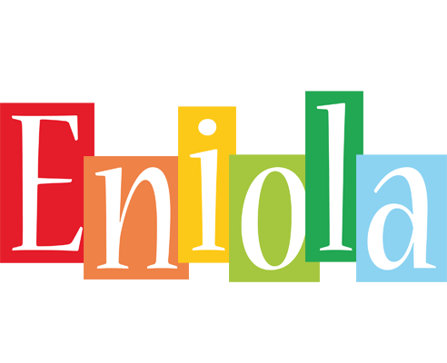 Eniola colors logo