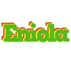 Eniola crocodile logo