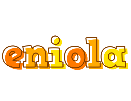 Eniola desert logo