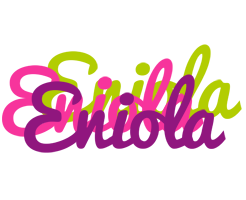 Eniola flowers logo