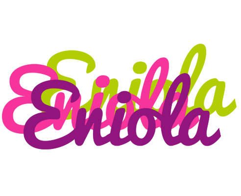 Eniola flowers logo