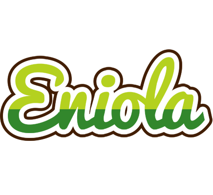 Eniola golfing logo