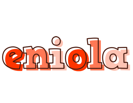 Eniola paint logo