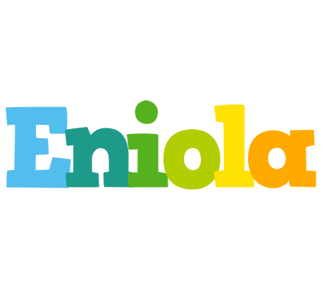 Eniola rainbows logo