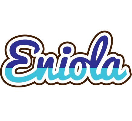 Eniola raining logo