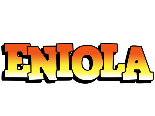 Eniola sunset logo