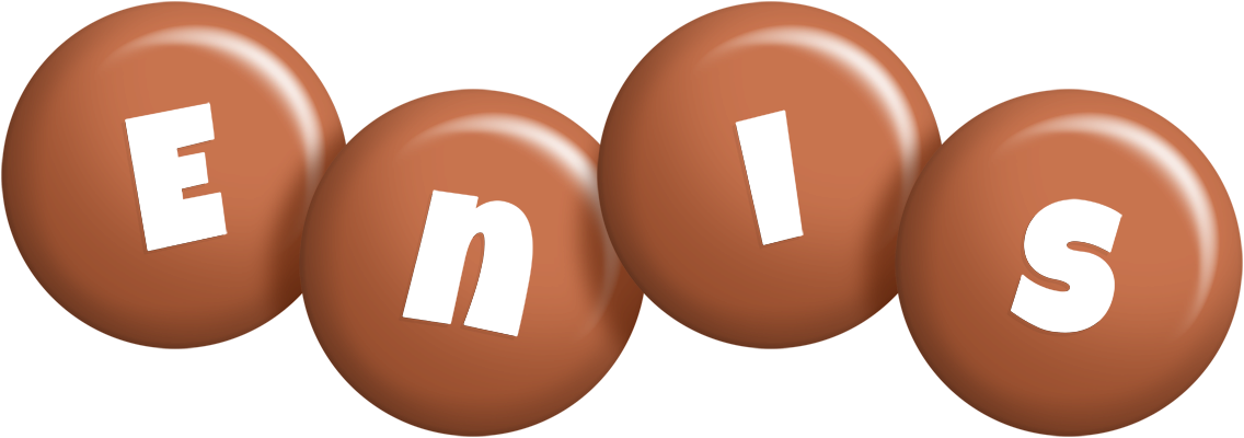 Enis candy-brown logo