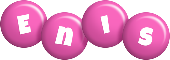 Enis candy-pink logo