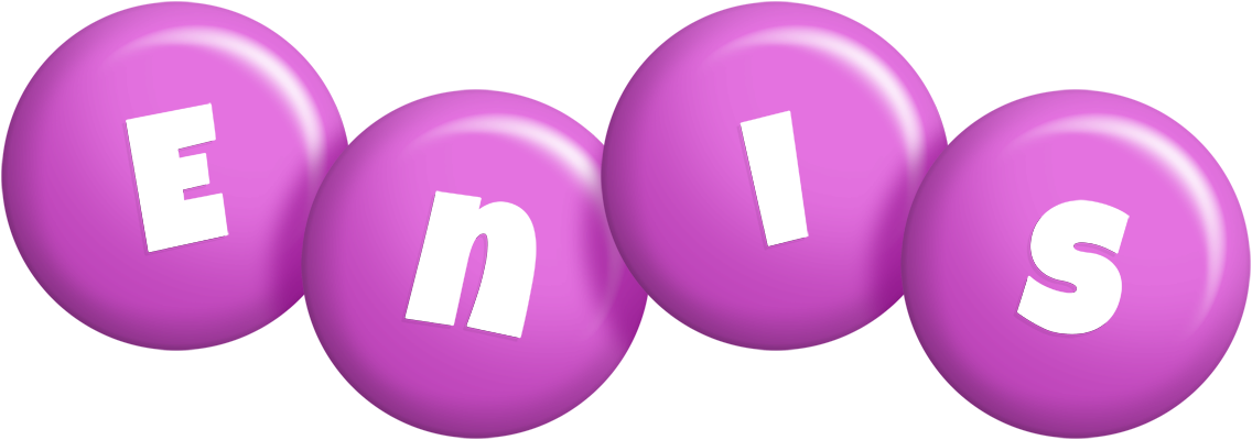 Enis candy-purple logo