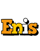 Enis cartoon logo