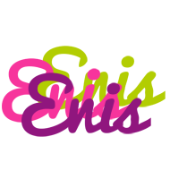 Enis flowers logo