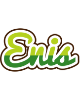 Enis golfing logo