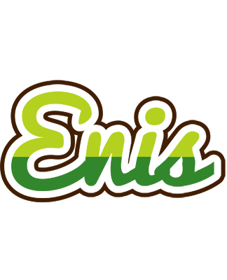 Enis golfing logo