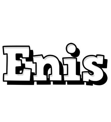 Enis snowing logo