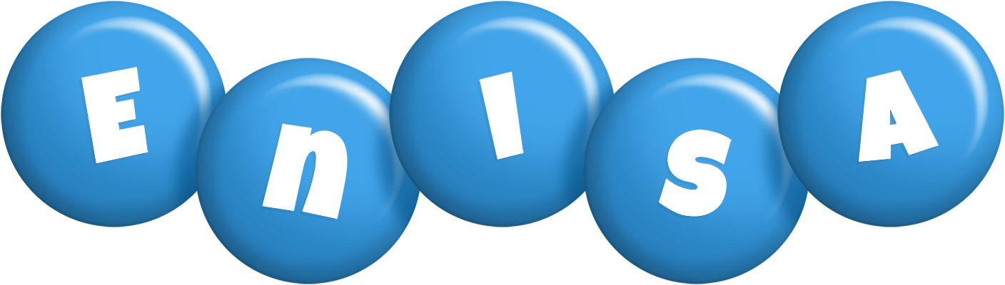 Enisa candy-blue logo