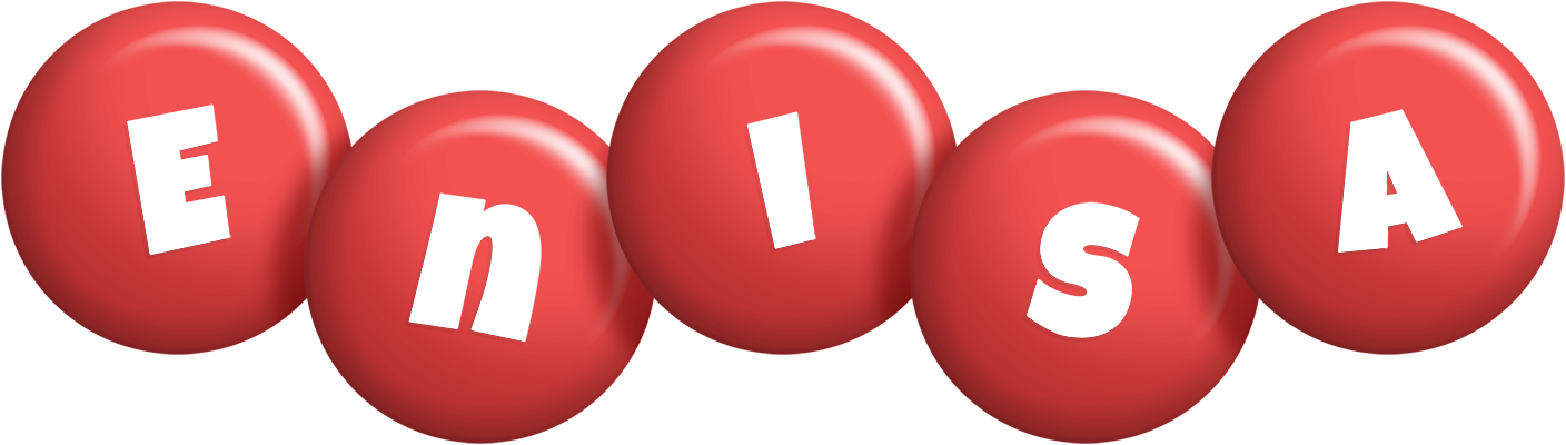 Enisa candy-red logo