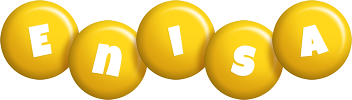 Enisa candy-yellow logo