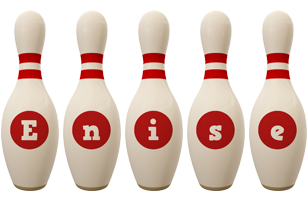 Enise bowling-pin logo