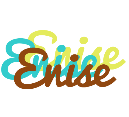 Enise cupcake logo