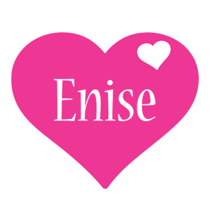 Enise love-heart logo