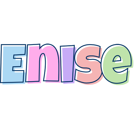 Enise pastel logo