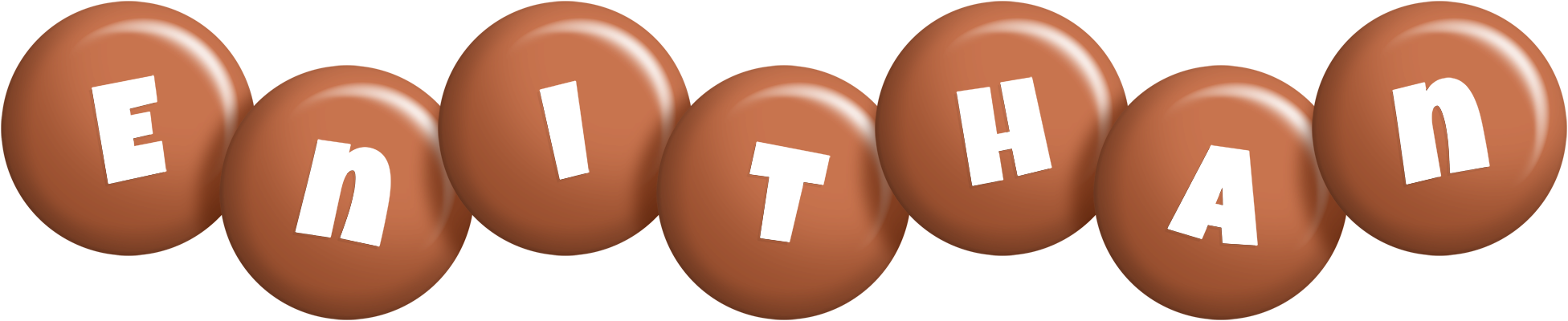 Enithan candy-brown logo