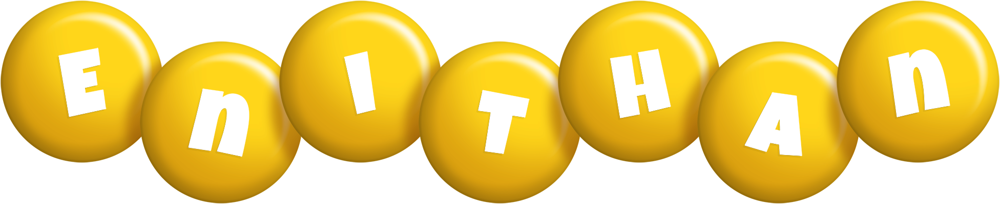 Enithan candy-yellow logo