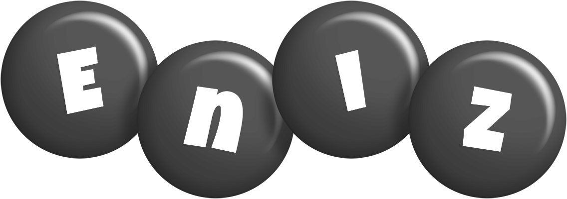 Eniz candy-black logo