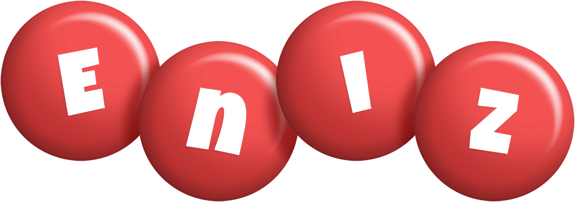 Eniz candy-red logo