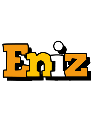 Eniz cartoon logo