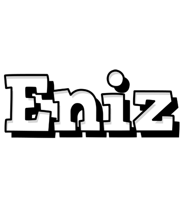 Eniz snowing logo