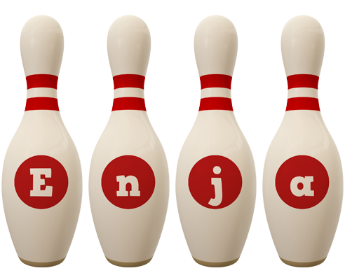 Enja bowling-pin logo