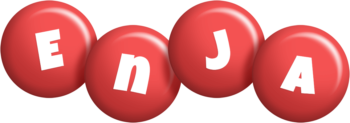 Enja candy-red logo
