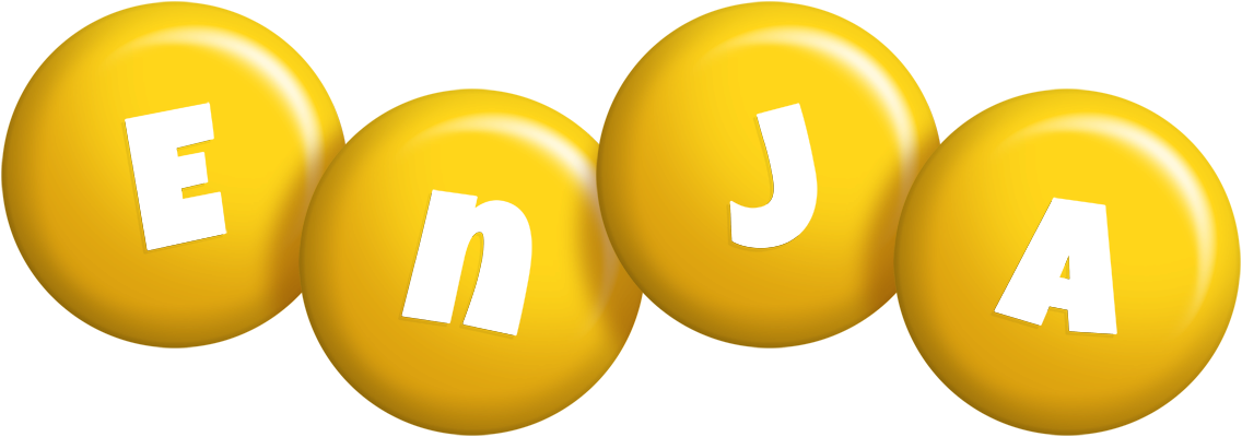 Enja candy-yellow logo